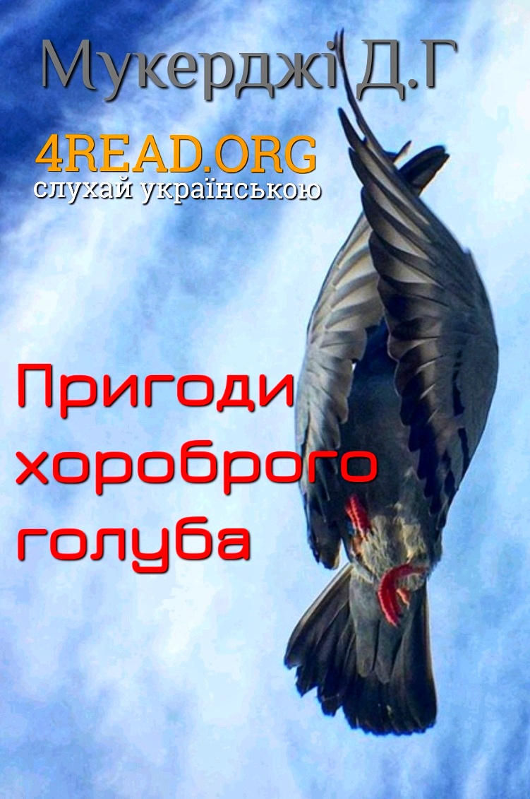 Пригоди хороброго голуба - Дган Гопаль Мукерджі - 1-ша Бібліотека Аудіокниг Українською Мовою Безкоштовно