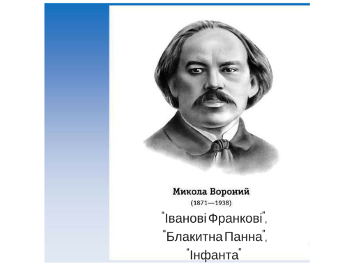 Микола Вороний “Іванові Франкові”, “Блакитна Панна”, “Інфанта” - Микола Вороний - 1-ша Бібліотека Аудіокниг Українською Мовою Безкоштовно