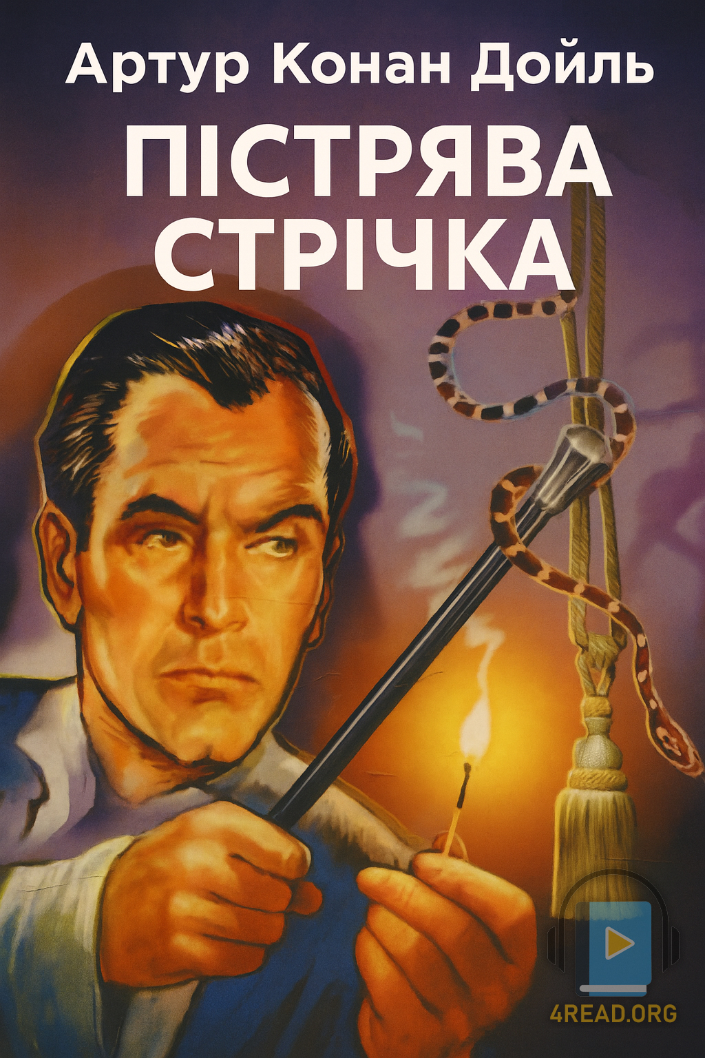 Пістрява стрічка - Артур Конан Дойл - 1-ша Бібліотека Аудіокниг Українською Мовою Безкоштовно