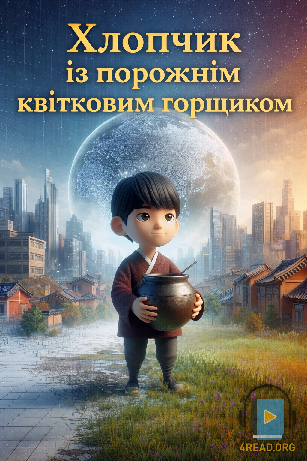 Хлопчик із порожнім квітковим горщиком - Корейська народна казка - 1-ша Бібліотека Аудіокниг Українською Мовою Безкоштовно