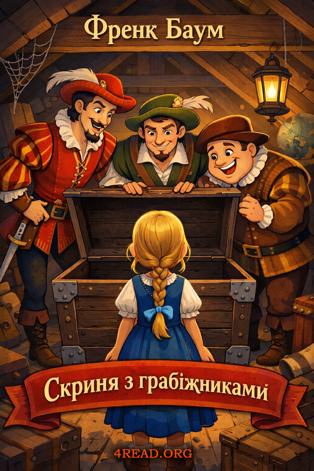 Скриня з грабіжниками - Френк Баум - 1-ша Бібліотека Аудіокниг Українською Мовою Безкоштовно