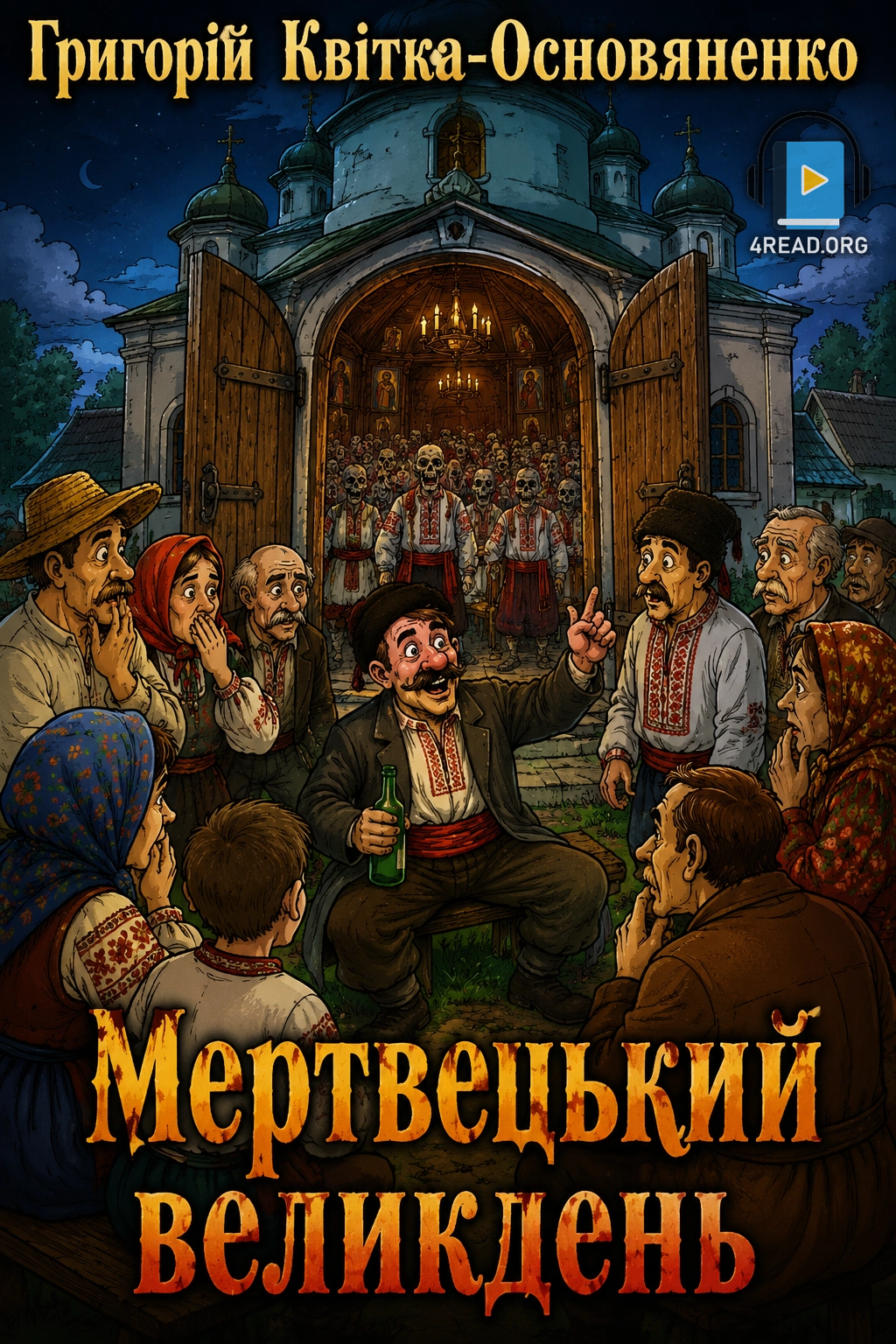 Мертвецький великдень - Григорій Квітка-Основ'яненко - 1-ша Бібліотека Аудіокниг Українською Мовою Безкоштовно