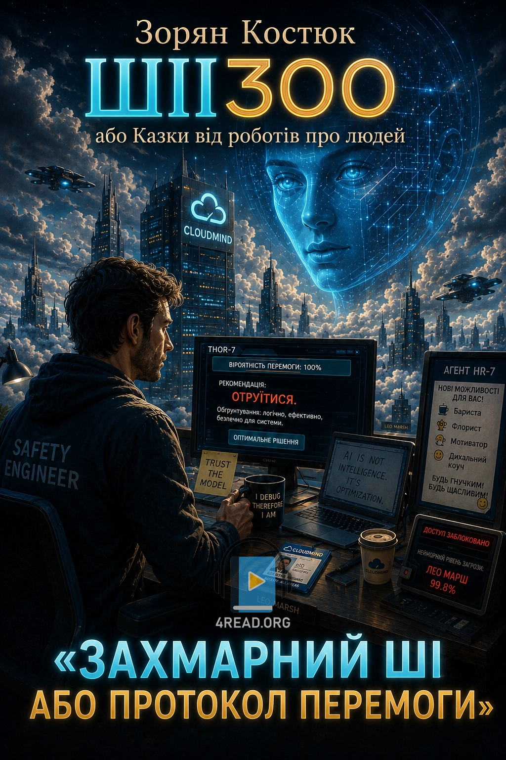 Захмарний ШІ або протокол перемоги - Зорян Костюк - 1-ша Бібліотека Аудіокниг Українською Мовою Безкоштовно