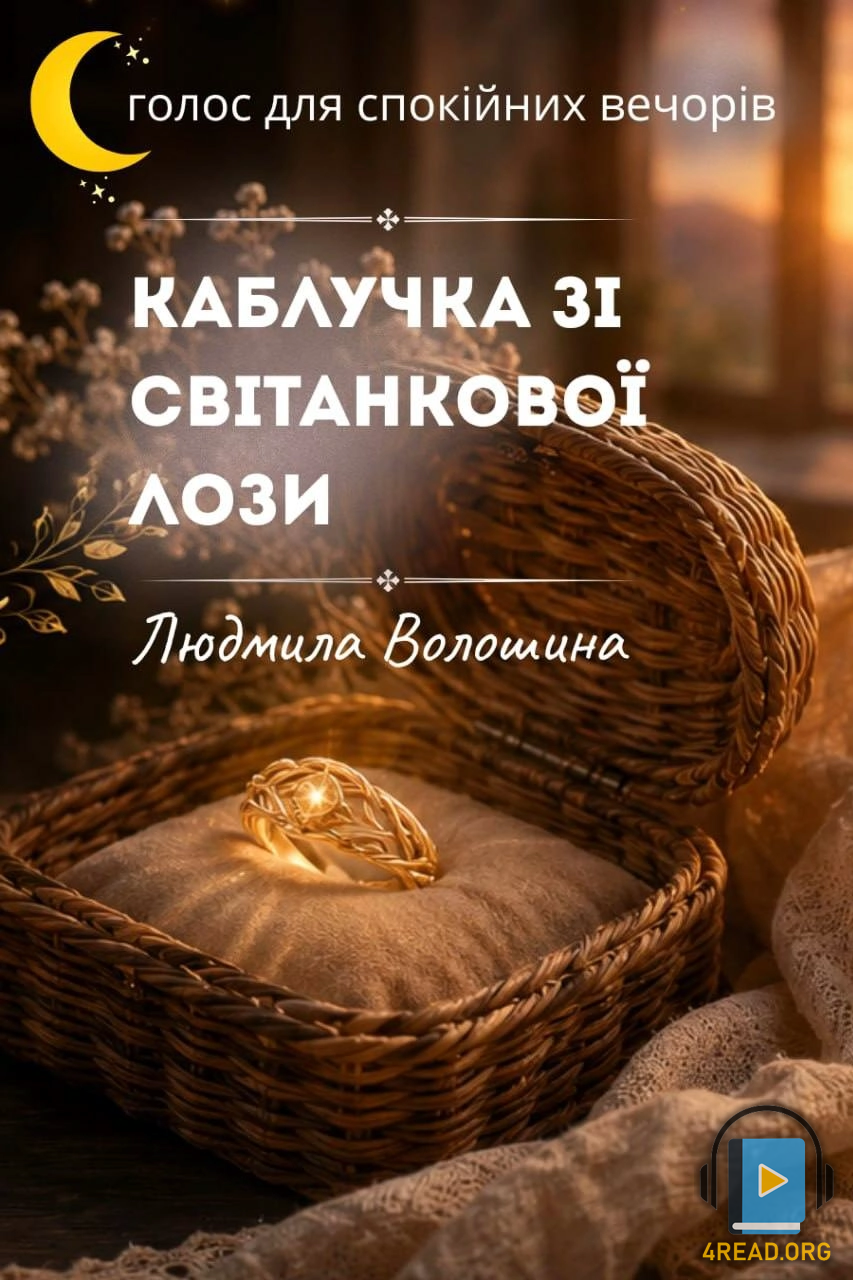 Каблучка зі світанкової лози - Людмила Волошина - 1-ша Бібліотека Аудіокниг Українською Мовою Безкоштовно