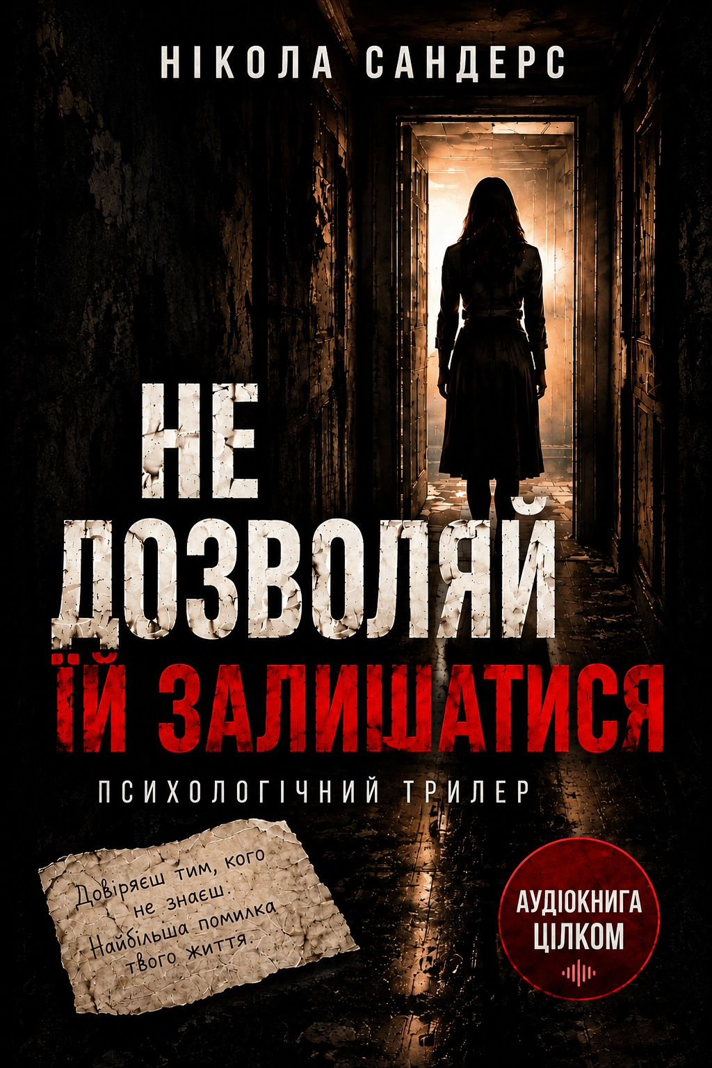 Не дозволяй їй залишатися - Нікола Сандерс - 1-ша Бібліотека Аудіокниг Українською Мовою Безкоштовно