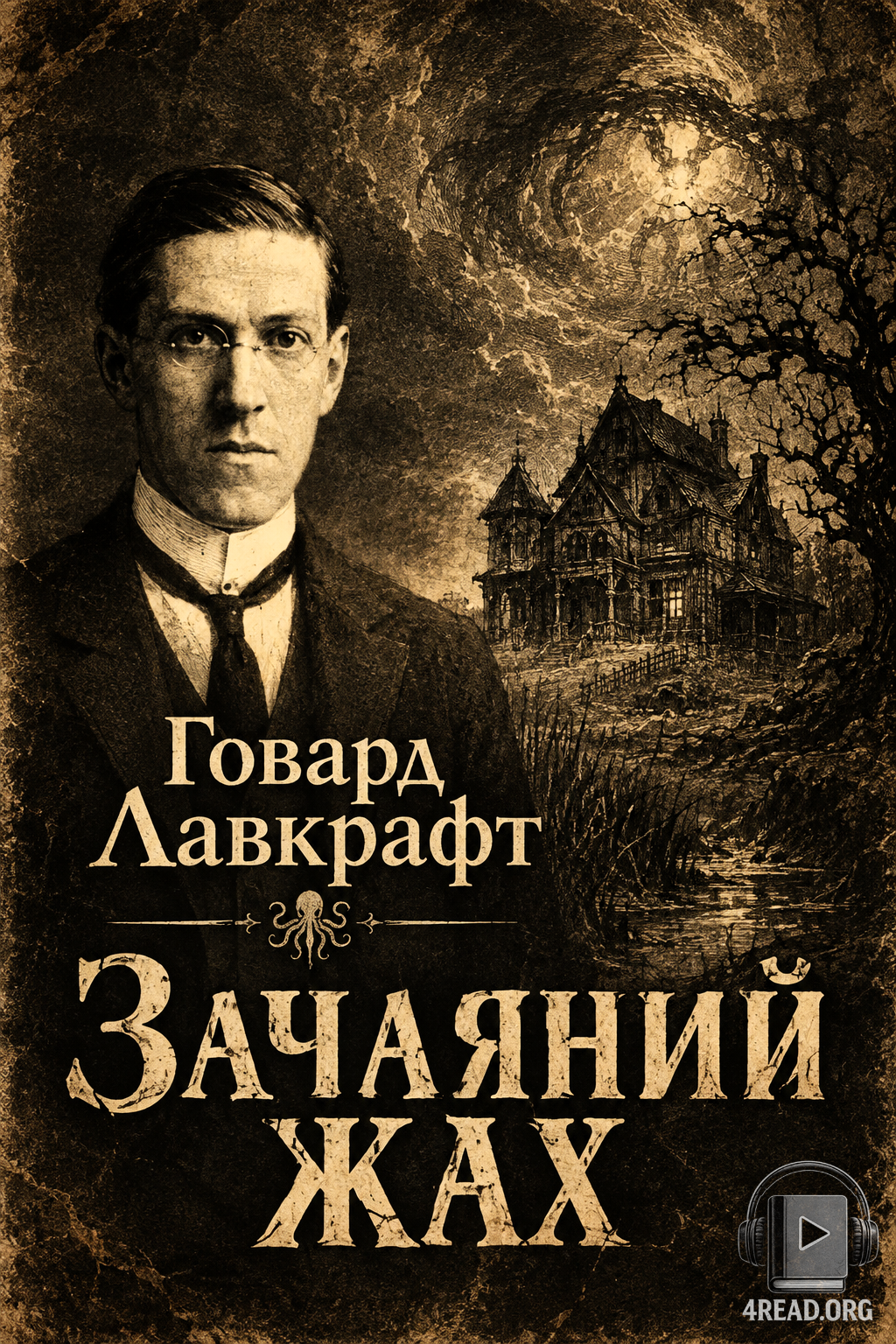 Зачаєний жах - Говард Лавкрафт - 1-ша Бібліотека Аудіокниг Українською Мовою Безкоштовно